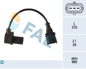 1399520 DAF Sensor de posição (de revoluções) de cambota