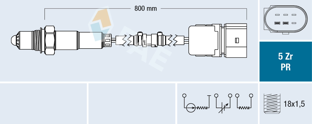 Sonda lambda, sensor de oxigênio até o catalisador NGK 1868LZA07V2 preço, a partir de 224,45 USD
