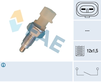 Sensor de ativação das luzes de marcha à ré Opel Astra  L35 ao melhor preço