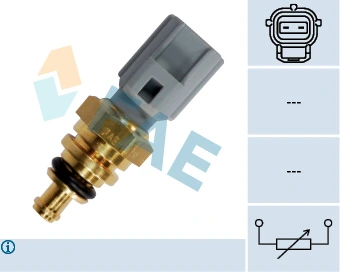 Sensor de temperatura do fluido de esfriamento para Land Rover Discovery L319