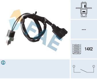 Sensor de ativação das luzes de marcha à ré Mazda 323 III BF ao melhor preço