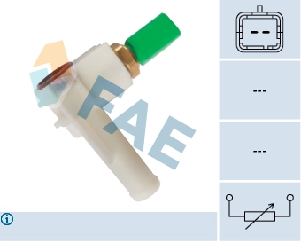 Sensor de temperatura do fluido de esfriamento 0071736835 Fiat/Alfa/Lancia