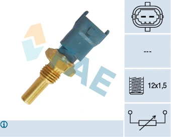 Sensor de temperatura do fluido de esfriamento Iveco Daily III  ao melhor preço