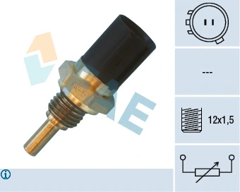 Sensor de temperatura do fluido de esfriamento para Honda Civic EJ9, EK3/4