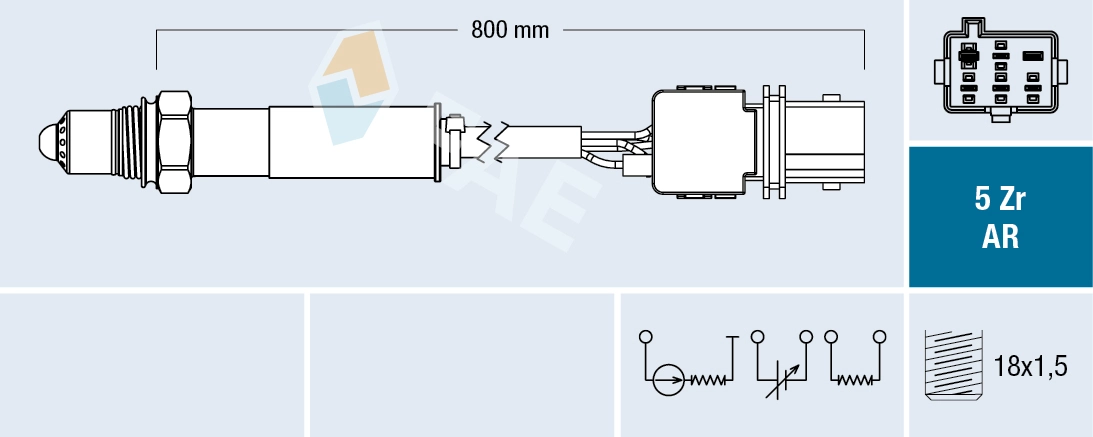 Compre 9470981 VAG Sonda lambda, sensor de oxigênio até o catalisador