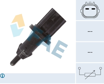 Sensor de temperatura da mistura de ar para Honda Jazz GD, GE