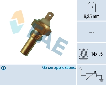 Sensor de temperatura do fluido de esfriamento BMW 3  E21 ao melhor preço