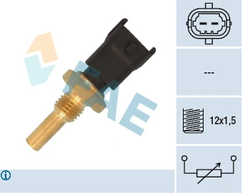 Sensor de temperatura do fluido de esfriamento 4510411110119088 Kamaz