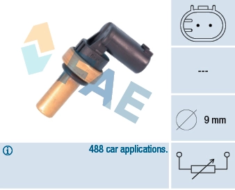 Sensor de temperatura do fluido de esfriamento Mercedes E  W211 ao melhor preço