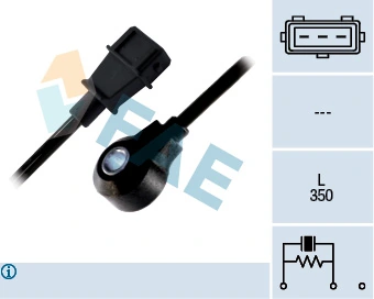 Sensor de detonação SAD005 Magneti Marelli