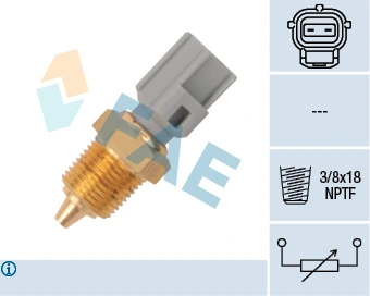 Sensor de temperatura do fluido de esfriamento Ford Fiesta IV JAS, JBS ao melhor preço