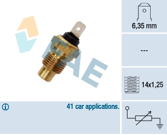 Sensor de temperatura do fluido de esfriamento Renault 9 L42 ao melhor preço