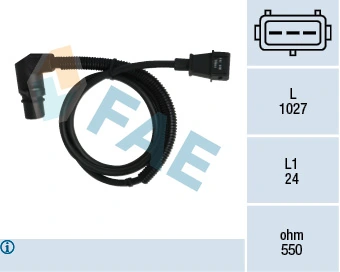 Sensor de posição (de revoluções) de cambota Opel Kadett  35, 36, 45, 46 ao melhor preço
