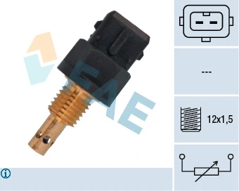 Compre Sensor de temperatura da mistura de ar Fiat Punto 1