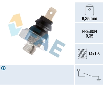 Sensor de pressão de óleo Renault 18  134 ao melhor preço