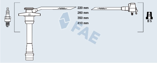 Compre 50071 Seiwa Fios de alta voltagem, kit