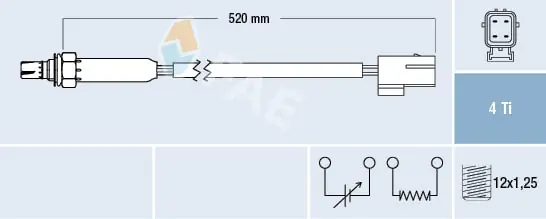 Sonda lambda, sensor de oxigênio Land Rover Range Rover II LP, P38A ao melhor preço