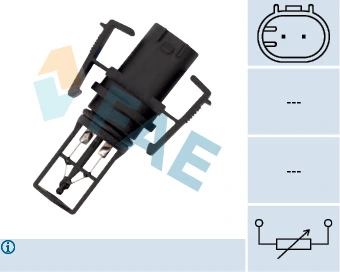Sensor de temperatura da mistura de ar para SsangYong Korando KJ