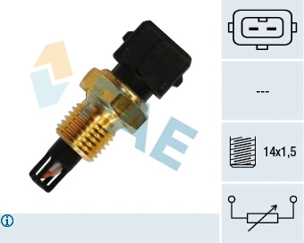 Sensor de temperatura da mistura de ar Fiat Tipo  160 ao melhor preço