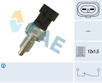 Sensor de ativação das luzes de marcha à ré para Opel Omega 25, 26, 27