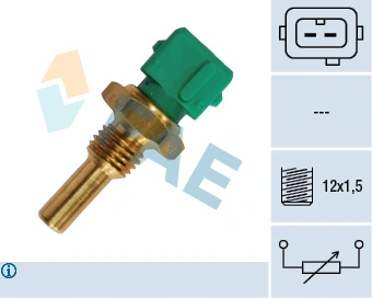 Sensor de temperatura do fluido de esfriamento Mazda 323 IV BG ao melhor preço