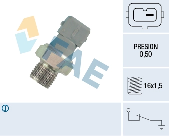 Sensor de pressão de óleo Citroen ZX N2 ao melhor preço