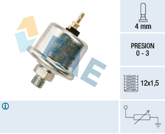 360081052003C Continental/Siemens Sensor de pressão de óleo
