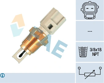 Sensor de temperatura da mistura de ar Ford Focus I DFW ao melhor preço
