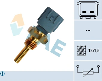 Sensor de temperatura do fluido de esfriamento Nissan Primera P10 ao melhor preço