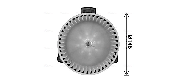 Motor de ventilador de forno (de aquecedor de salão) Polcar 3807NU1 preço, a partir de 65,32 USD