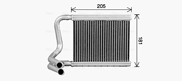 Radiador de forno (de aquecedor) Hyundai I20 PB ao melhor preço