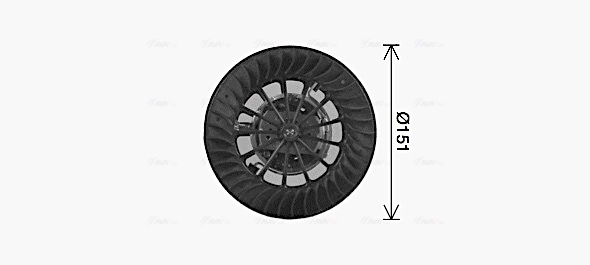 BW8613 AVA Motor de ventilador de forno (de aquecedor de salão)