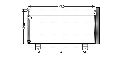 para Lexus RX (AGL10, GGL15, GYL15)