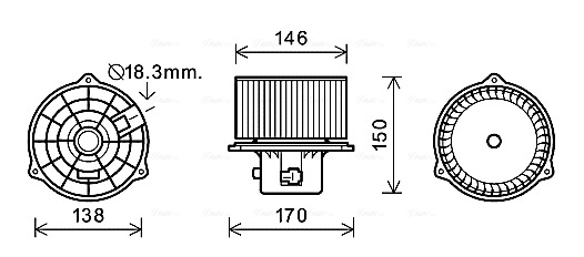 Compre 972303A000 Hyundai/Kia Motor de ventilador de forno (de aquecedor de salão)