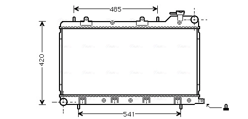  para Subaru Impreza I (GF)