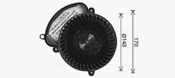 Compre Motor de ventilador de forno (de aquecedor de salão) Renault Scenic 