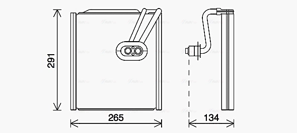 Vaporizador de aparelho de ar condicionado Hyundai I30  GDH