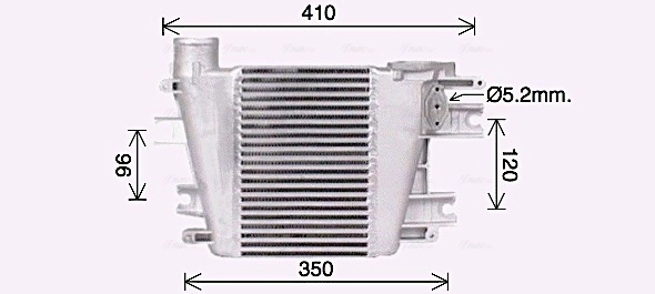 Compre Radiador de intercooler Nissan Patrol 