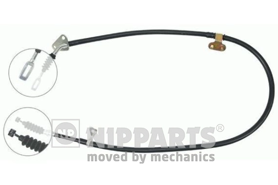 Cabo do freio de estacionamento traseiro direito para Mazda 323 F IV BG