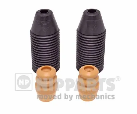 Pára-choque (grade de proteção) de amortecedor traseiro + bota de proteção para Hyundai Accent III MC