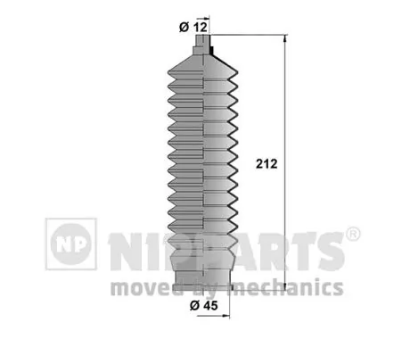 Bota de proteção do mecanismo de direção (de cremalheira) Mazda 323 preço, a partir de 13,69 USD