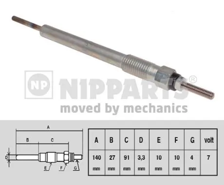  Vela de incandescência Hyundai Tucson II SUV (TM) (2010 - 2015) II
