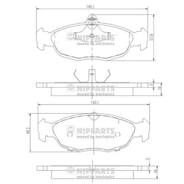 Compre DP59004 Brembo Sapatas do freio dianteiras de disco
