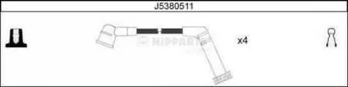 Compre 9976299 NGK Fios de alta voltagem, kit