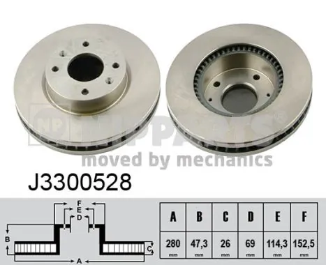 Disco do freio dianteiro KGC 517123D300 preço, a partir de 47,48 USD