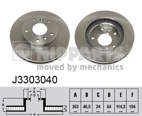 Compre Disco do freio dianteiro Mazda 626 2