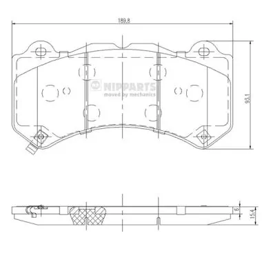 Sapatas do freio dianteiras de disco Fiat/Alfa/Lancia K68248384AB preço, a partir de 77,78 USD