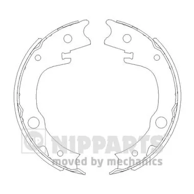Sapatas do freio de estacionamento para Toyota Prius  NHW20