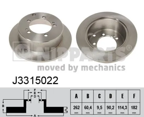 Compre MB928716 VAG Disco do freio traseiro