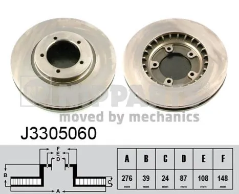 Compre MR289617 Mitsubishi Disco do freio dianteiro